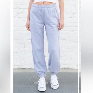 Brandy Melville Light Blue Rosa Sweatpants NWT